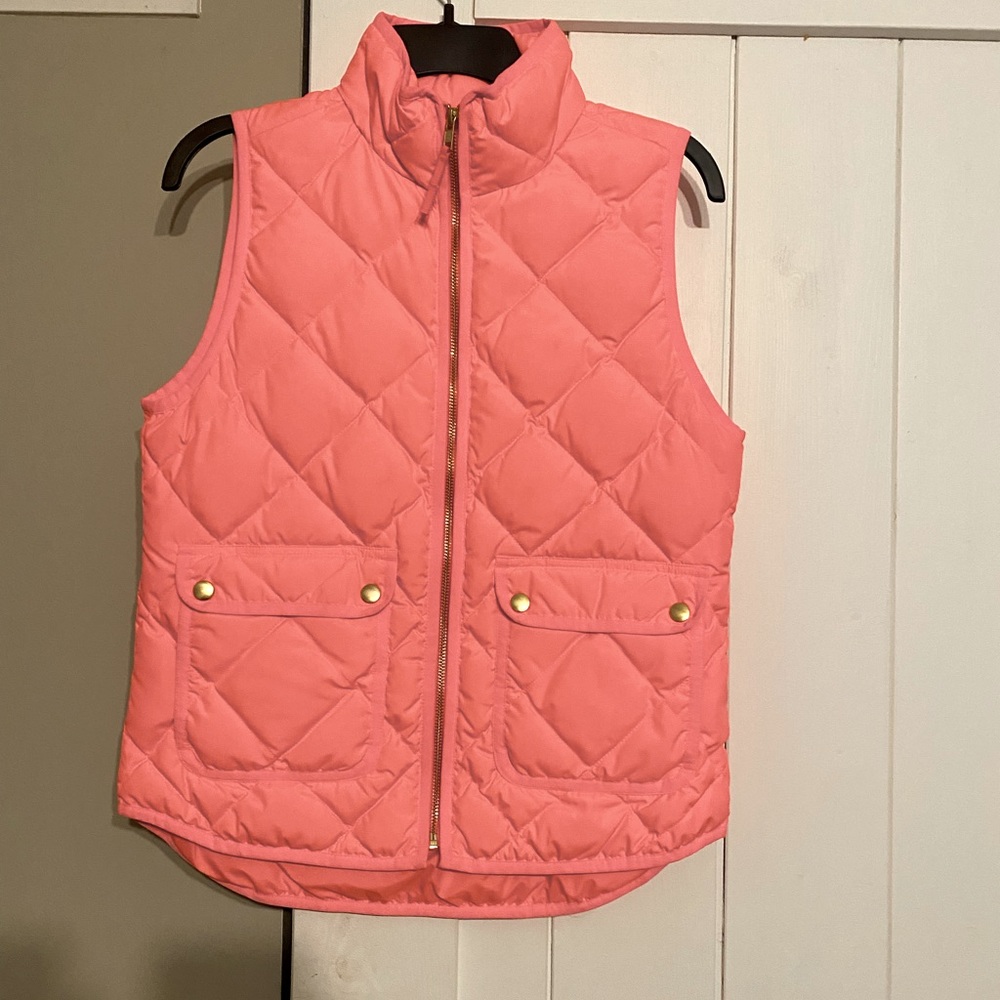 J. Crew puffer vest XS